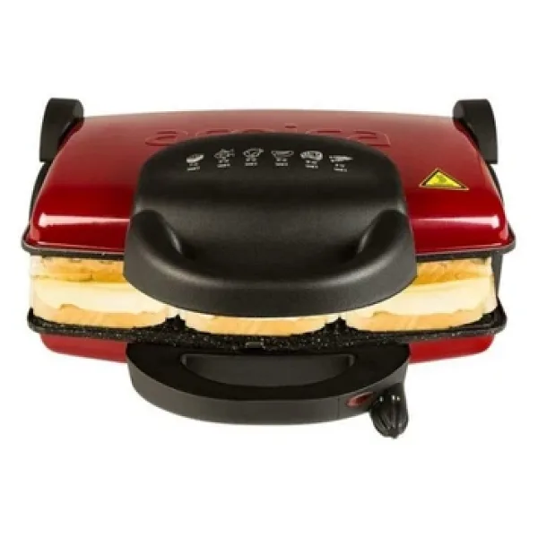 Arnica Ayvalık 4000 Granit GH26111 Kırmızı 1750 W Tost Makinesi