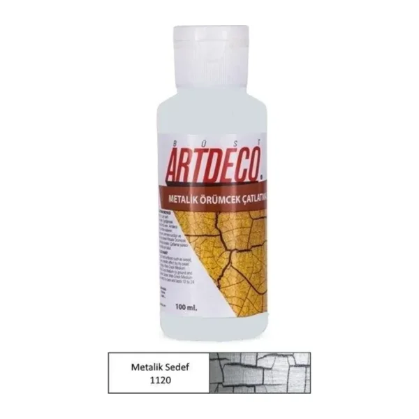 Artdeco Örümcek Çatlatma Boyası 1120 Metalik Sedef