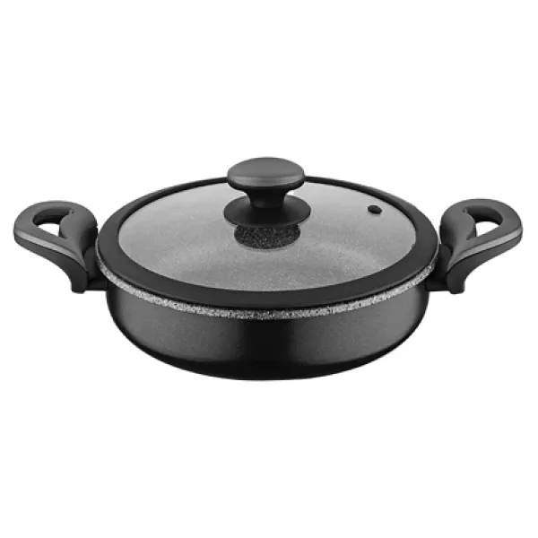 Aryıldız Quantum 24 cm Granit Kısa Tencere