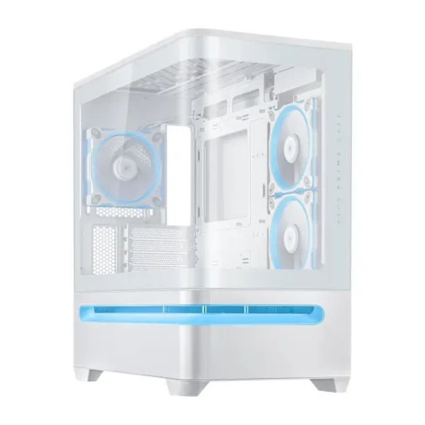 Asus Prime AP202 ARGB Fansız Beyaz Micro ATX Oyuncu Kasası