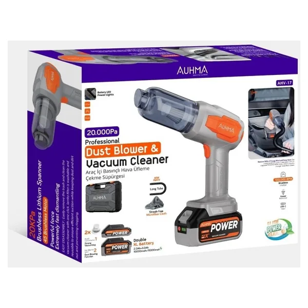 Auhma AHV-17 120 W Araç Süpürgesi