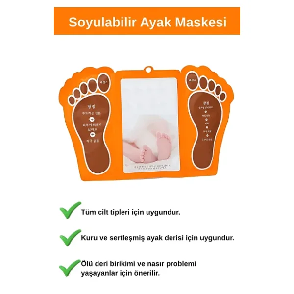 Ayak Peeling Maskesi