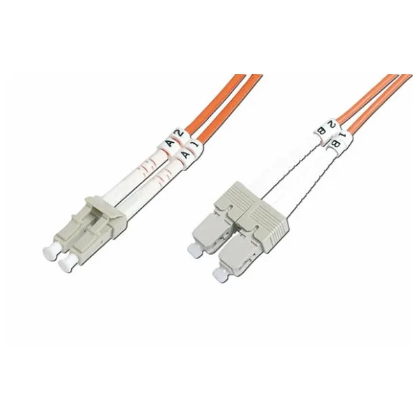 Beek BC-FO-5LCSC-40 OM2 40 m Duplex Fiber Optik Patch Kablo