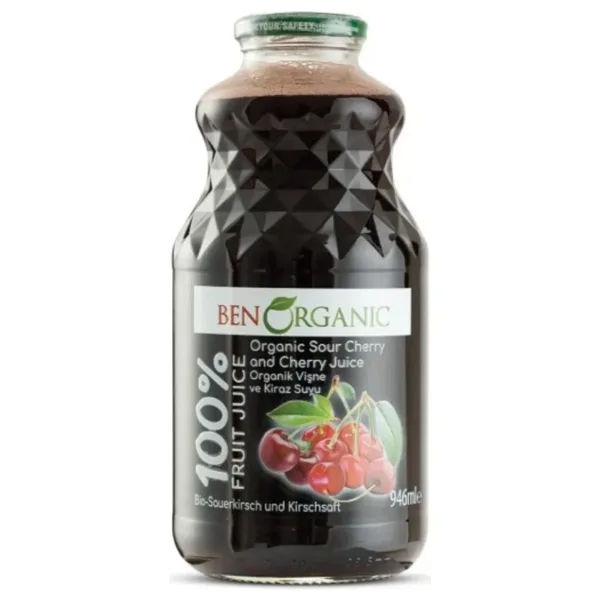 Benorganic Benorganik Vişne Kiraz Meyve Suyu 946 ML X 6 Adet