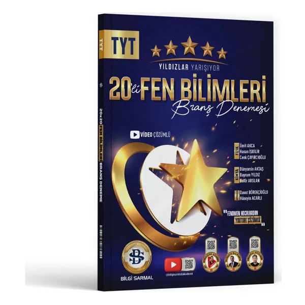 Bilgi Sarmal Yayınları TYT Fen Bilimleri Yıldızlar Yarışıyor 25'li Branş Denemesi
