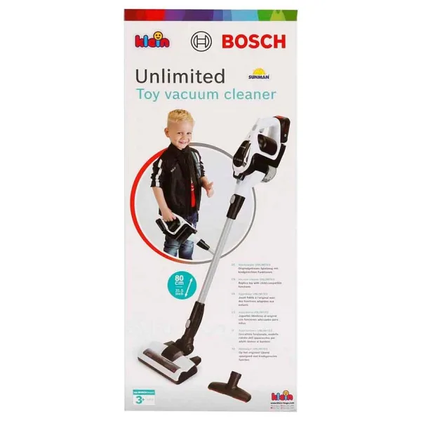 Bosch Sesli ve Işıklı Oyuncak Dikey Süpürge