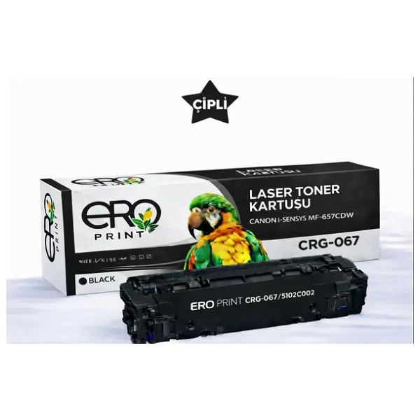Canon i-SENSYS MF657Cdw Çipli Siyah Muadil Toner