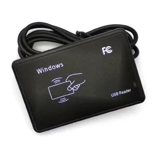 Çift Frekans 13.56Mhz ve 125Khz Usb Rfid Okuyucu Dual RFID Manyetik Kart Anahtarlık Etiket Okuyucu