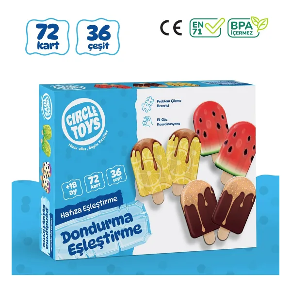 Circle Toys Dondurma Eşleştirme