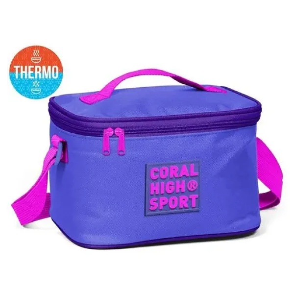 Coral High 22809 Sport Lavanta Mor Termoslu Beslenme Çantası