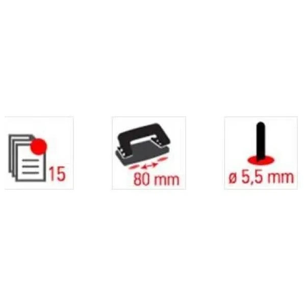 Delta 109 Standart Delgeç (Perforatör) 15 Sf. Lacivert