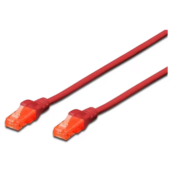 Digitus DK-1617-010/R U-UTP 1 m CAT6 Patch Kablo