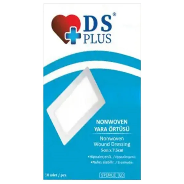 DS Plus Nonwoven 5cm x 7.5cm 10'lu Yara Örtüsü