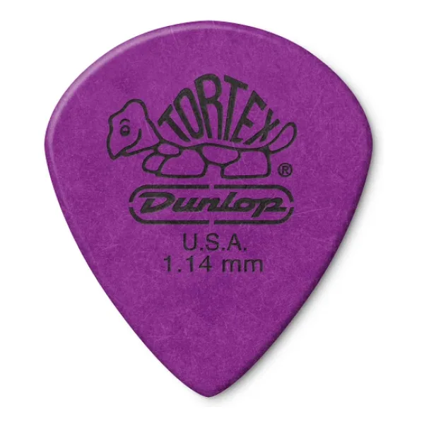 Dunlop 498R1.14 Tortex Jazz III XL, Mavi, 1,0 mm, 72/Çanta