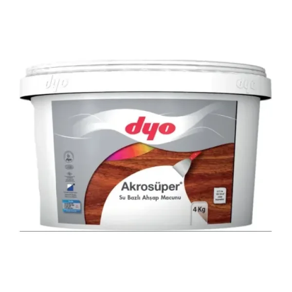 Dyo Akrosüper Ahşap Macunu 1,25 Kg
