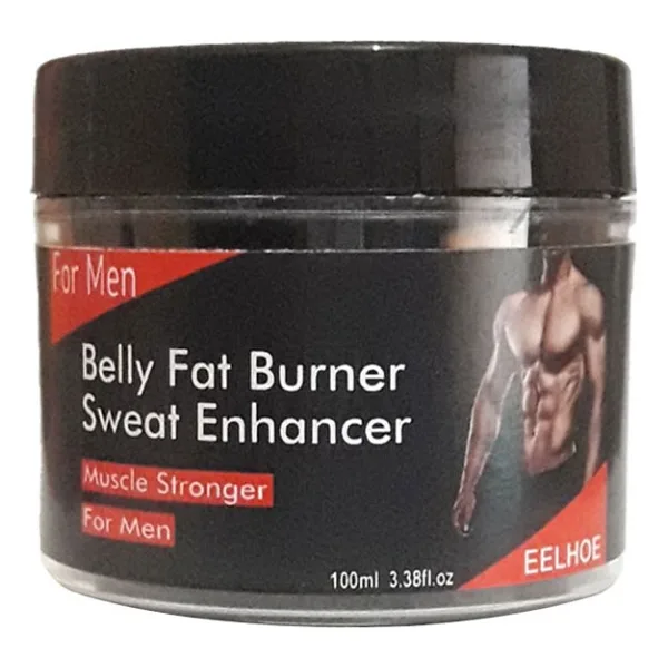 Eelhoe Belly Fatburner Sweat Enhancer Erkeklere Özel İstenmeyen Yağlara Parçalayıcı Kas Şekillendirme Kremi 100 ml LFHX9127
