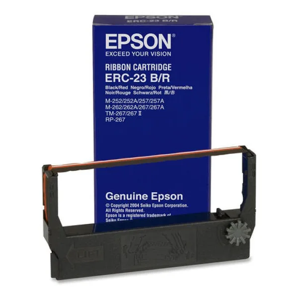 Epson ERC-23/C43S015362 Kırmızı-Siyah Yazıcı Şeridi