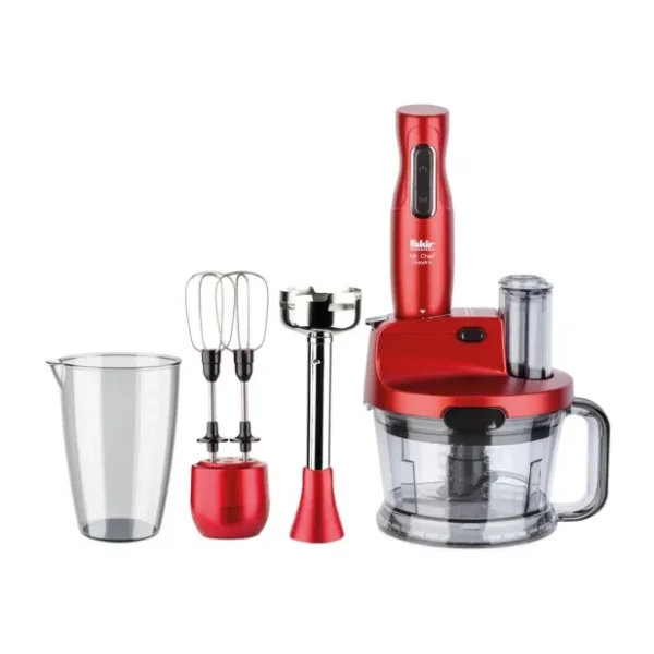 Fakir Mr.Chef Quadro Rouge 1000 W Blender Seti
