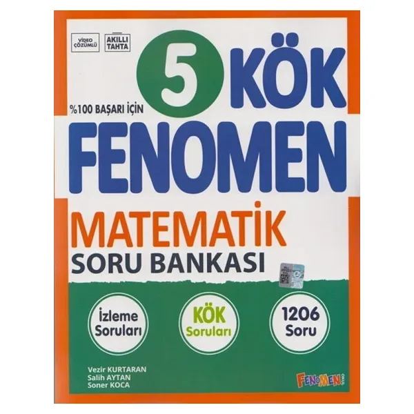 Fenomen Okul Yayınları 5. Sınıf Matematik KÖK Soru Bankası