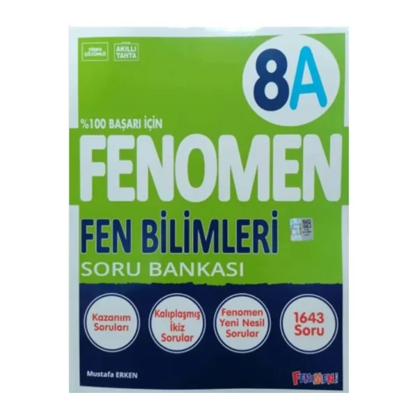 Fenomen Okul Yayınları 8. Sınıf LGS Fen Bilimleri (A) Soru Bankası