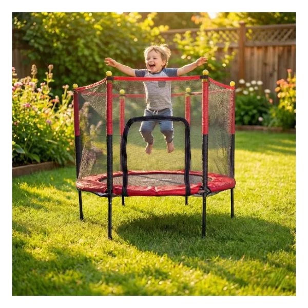 Fileli 140 cm Büyük Boy Trambolin