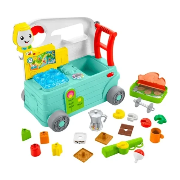 Fisher Price Eğlen ve Öğren 3'ü 1 Arada Karavan HCK81