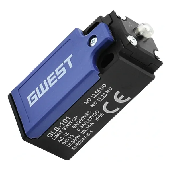 Gwest GLS-101 Kısa Dikey Metal Pim Limit Switch 1NO + 1NC