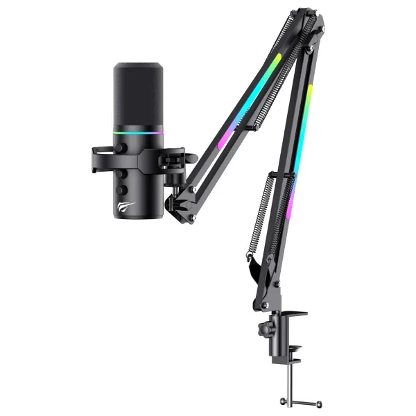Havit Gamenote GK60 PRO RGB Profesyonel Oyuncu ve Yayıncı Mikrofonu