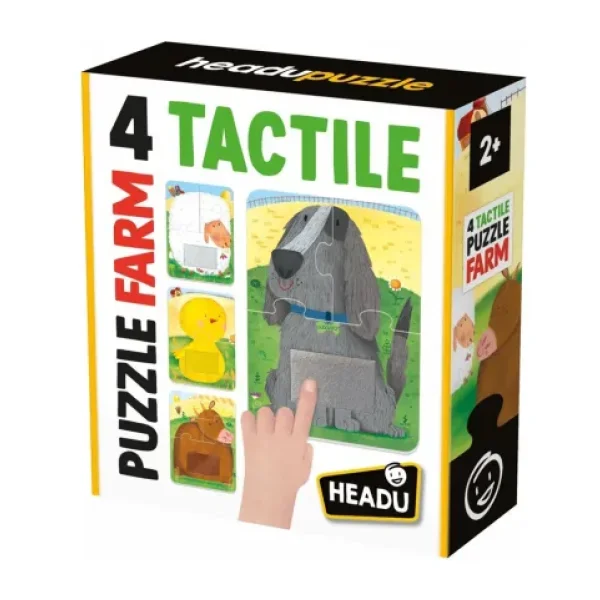 Headu 4 Tactile Farm Puzzle MU59063