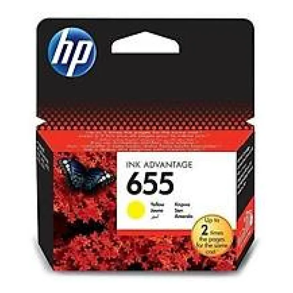 HP 655 CZ112AE Sarı Kartuş