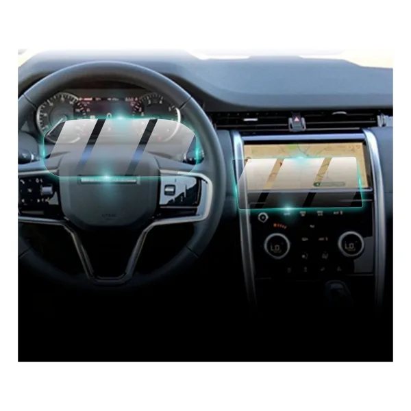 IPG Land Rover 2020-2022 Discovery Sport 10.2" Navigasyon + Panel (2 Parça) Ipg Proactive Ekran Koruyucu - Şeffaf