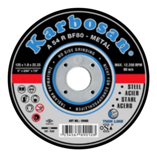 KARBOSAN METAL KESİCİ TAŞ - 230'LUK KARBOSAN METAL KESİCİ TAŞ
