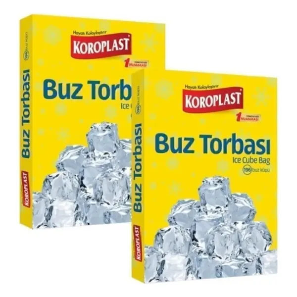 Koroplast Buz Torbası 196 Küp - 2'li