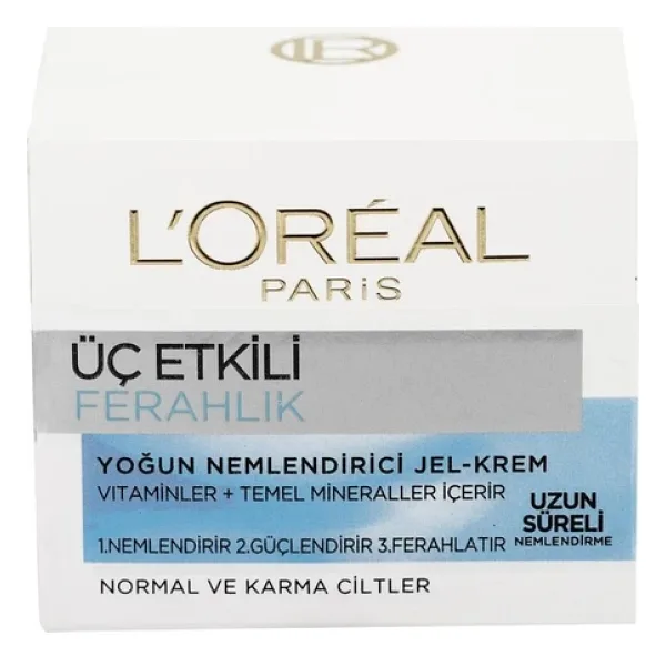 L'oreal Paris 3 Etkili Ferahlık Krem Normal/k 50ML