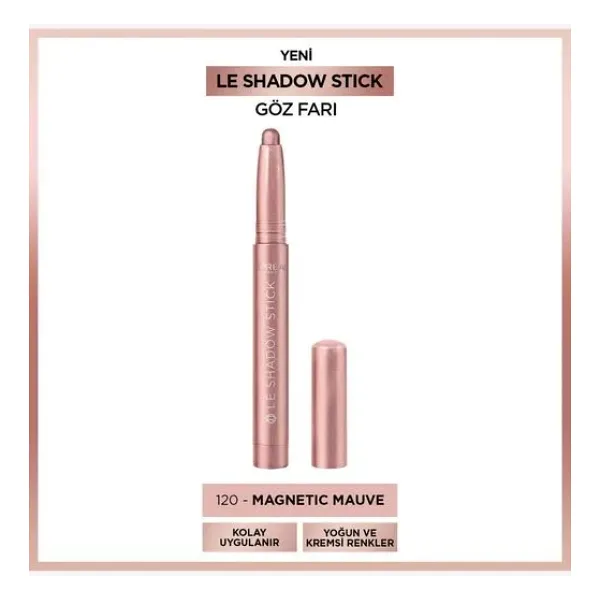 L'Oreal Paris Le Shadow 120 Magnetic Mauve Stick Far