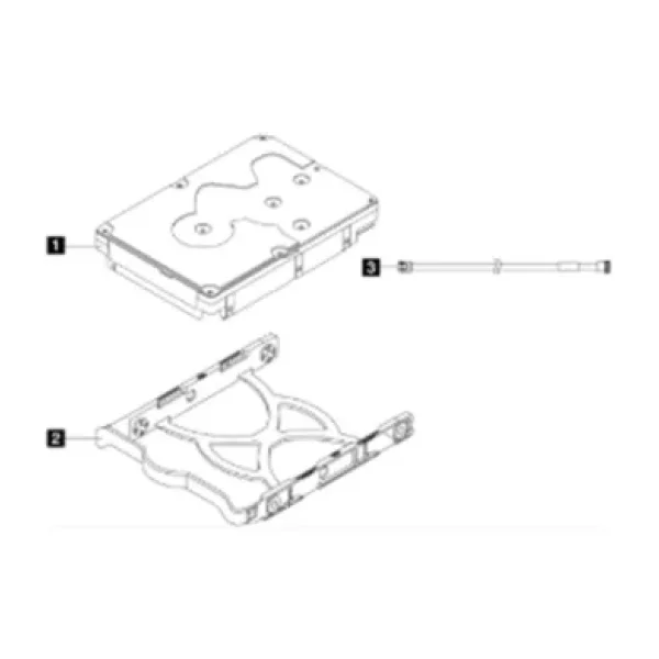 Lenovo ThinkStation 2 TB 4XB7A77446 3.5" Sunucu Sabit Disk