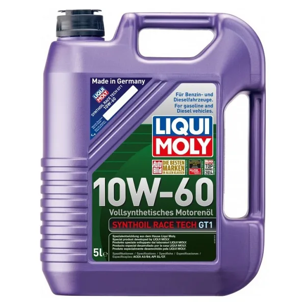 Liqui Moly Synthoil Race Tech GT1 10W-60 5 lt Motor Yağı - 2024