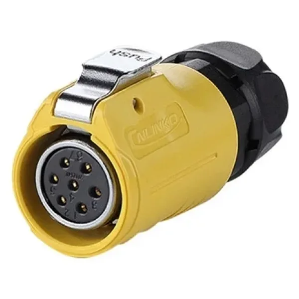 LP-20-J07PE-01-021 7-Pin Su Geçirmez Konnektör - Dişi