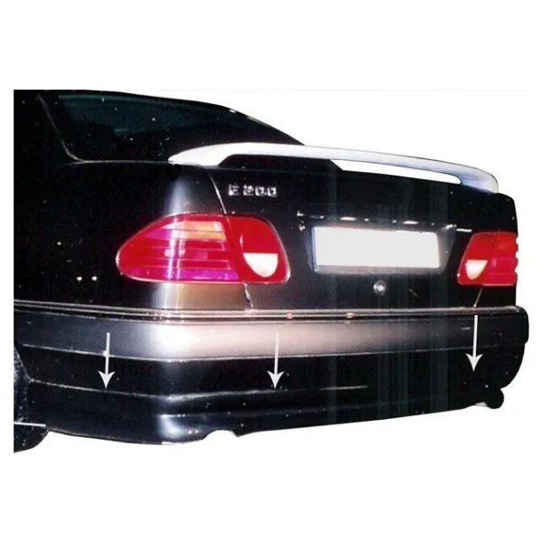 Mercedes E W210 Arka Tampon Altı Fiber 1996-2002