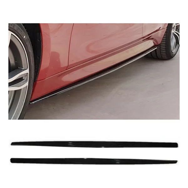MKG Mercedes E W124 1993-1995 F30 Düz Model Yan Marşpiyel 2 Adet Piona Black - Siyah