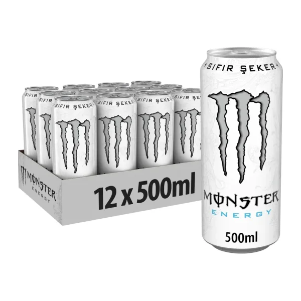 Monster Ultra Şekersiz Enerji İçeceği 12X500 ML