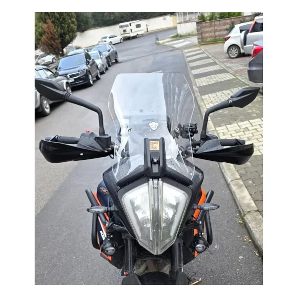 Motocam Ktm 390 Adv Ön Cam 2020-2024 Model 57Cm Şeffaf Renkli 3Mm Aparatsızdır