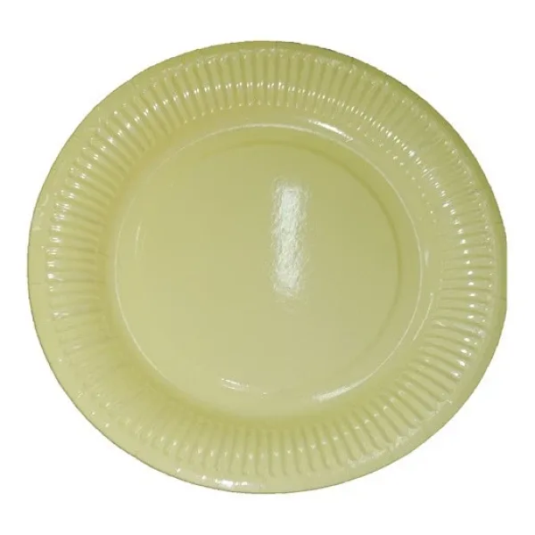 Nedi Özel Günler Karton Tabak 8Li Sarı - 2 paket