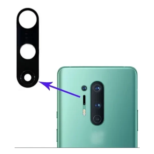 Oneplus 8 Arka Kamera Camı Lensi (Çıtasız Sadece Cam)
