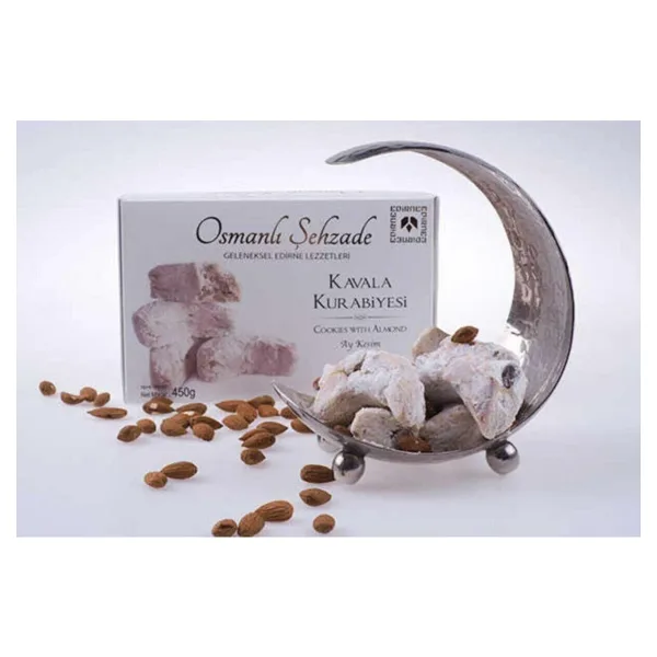 OSMANLI ŞEHZADE Kavala Kurabiyesi 450gr (ay Kesim)
