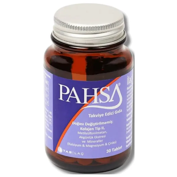 Pahsa Tip 2 Kolajen 30 Tablet
