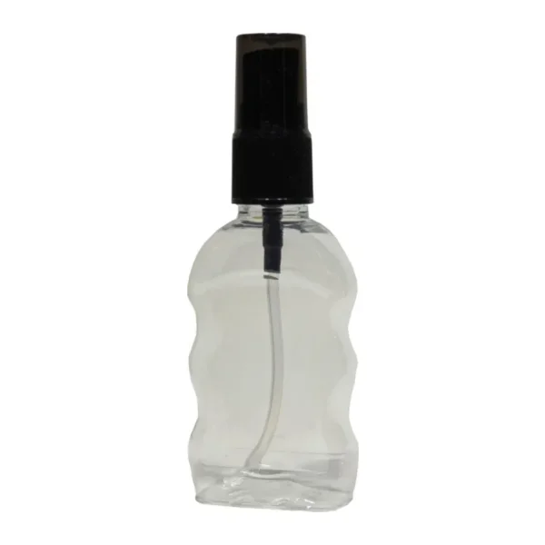 Paradise 100 Adet 50 Ml Sprey Başlıklı Dezenfektan-Kolonya-Parfüm Boş Şişesi Sert Plastik