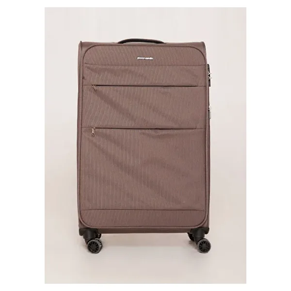 Pierre Cardin 04PC4200-01 Kumaş Kahverengi Büyük Boy Valiz