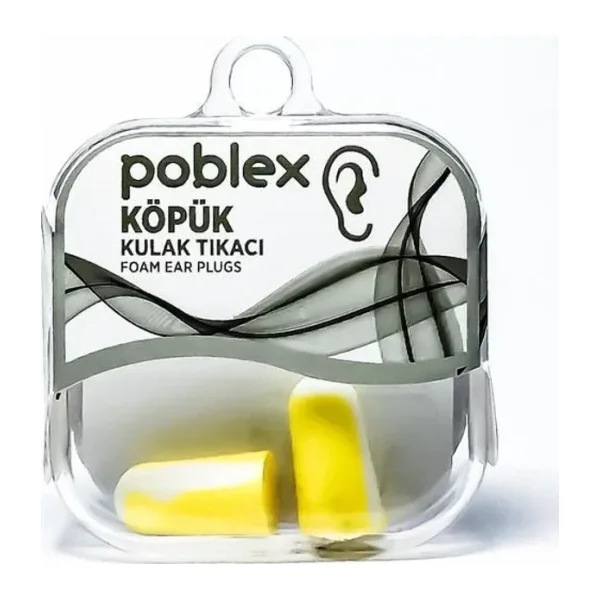 Poblex Köpük İpli Kulak Tıkacı