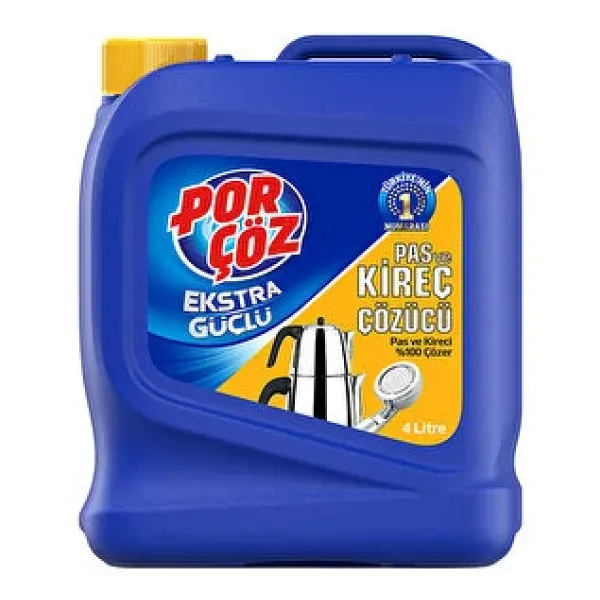 Porçöz Pas ve Kireç Çözücü 4 lt